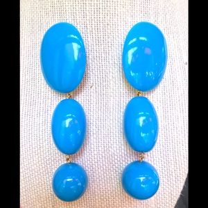 RARE🦋Lele Sadoughi 🦋resin Bubble Drop earrings NWOT